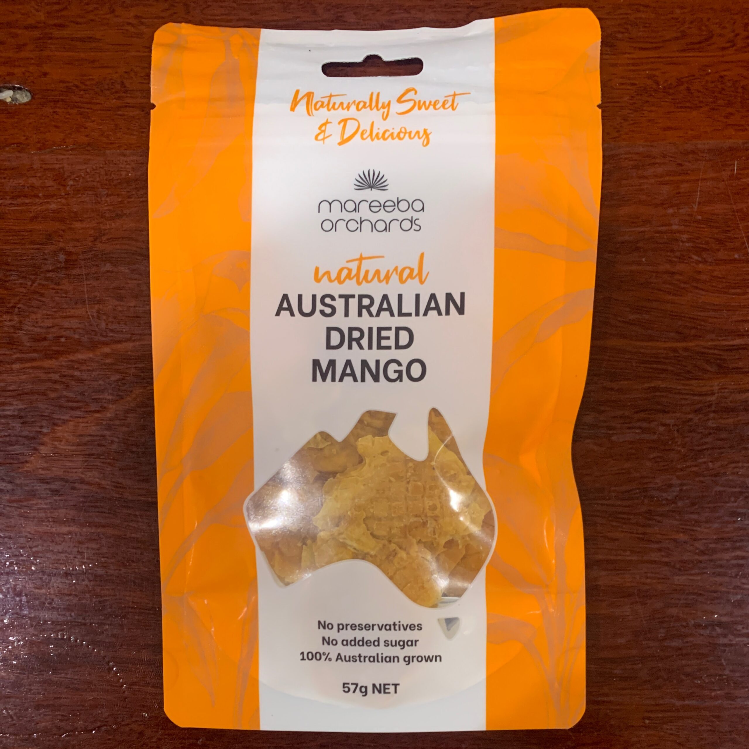 Mareeba Orchards Dried Mango 57gms Winter & Mann