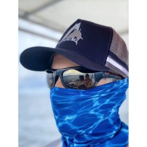 Anchorline - Striped Trucker Cap - Navy