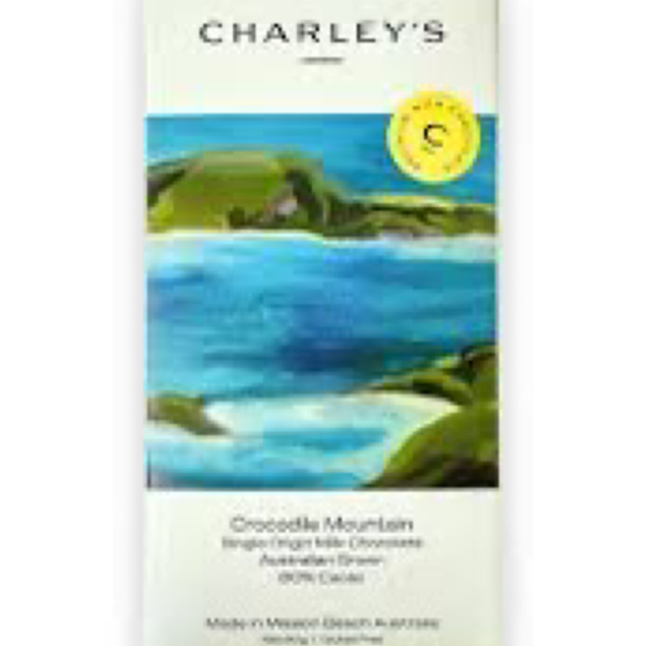 Charley's Chocolate - Milk Chocolate Crocodile Mountain 80g