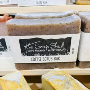 The Soap Shed Handmade Soap - Coffee Scrub Bar