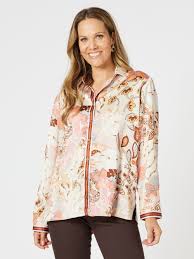Hammock and Vine - Mimi Shirt - Blush Multi