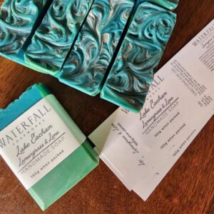 Waterfall Soaps Lake Eacham Lemongrass And Lime 160g Citrus Made In Kairi Atherton Tablelands