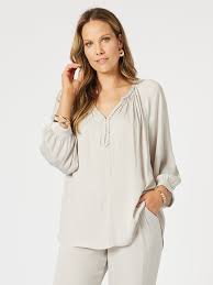 Hammock and Vine Lux Plait Top - Champagne