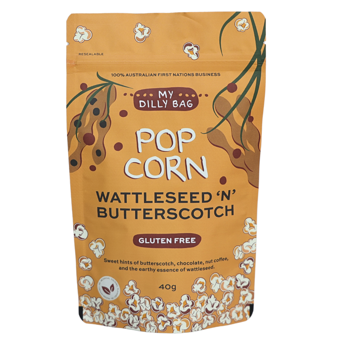 My Dilly Bag- Popcorn Wattleseed 'N' Butterscotch 40g