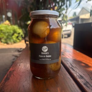 Broso's Condiments - Pickled Onions 600g