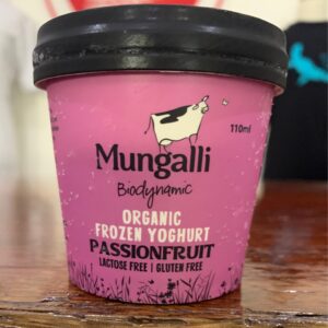 Mungalli Organic Frozen Yoghurt Passionfruit