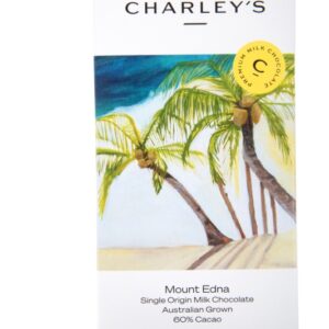 Charley's Chocolate - Milk Chocolate Mount Edna 80g