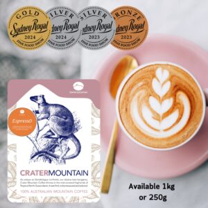 Crater Mountain Coffee - Espresso Roast 250g