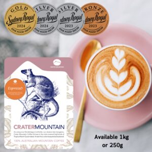 Crater Mountain Coffee - Espresso Roast 1kg