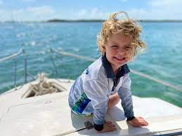 Anchorline - Kid's Sun Shirt - Popper