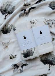 McMini's Muslin Swaddle - Farm Designed In Port Douglas FNQ