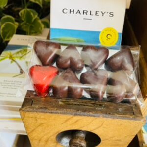 Charley's Chocolate - Milk Chocolate Hearts 8pc