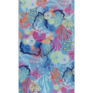Eco-Friendly Reef Beach Towel Australian Made & Owned Artwork By Stephanie Bream