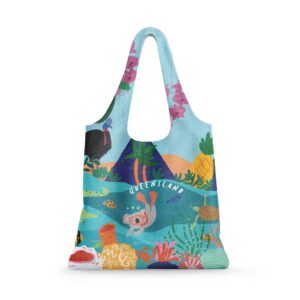 Reusable Shopping Bag - Queensland by Suki McMaster Success