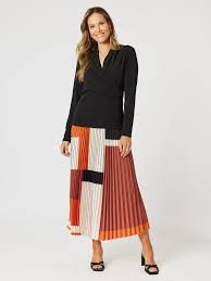 Hammock and Vine - Pleat Skirt - Spice