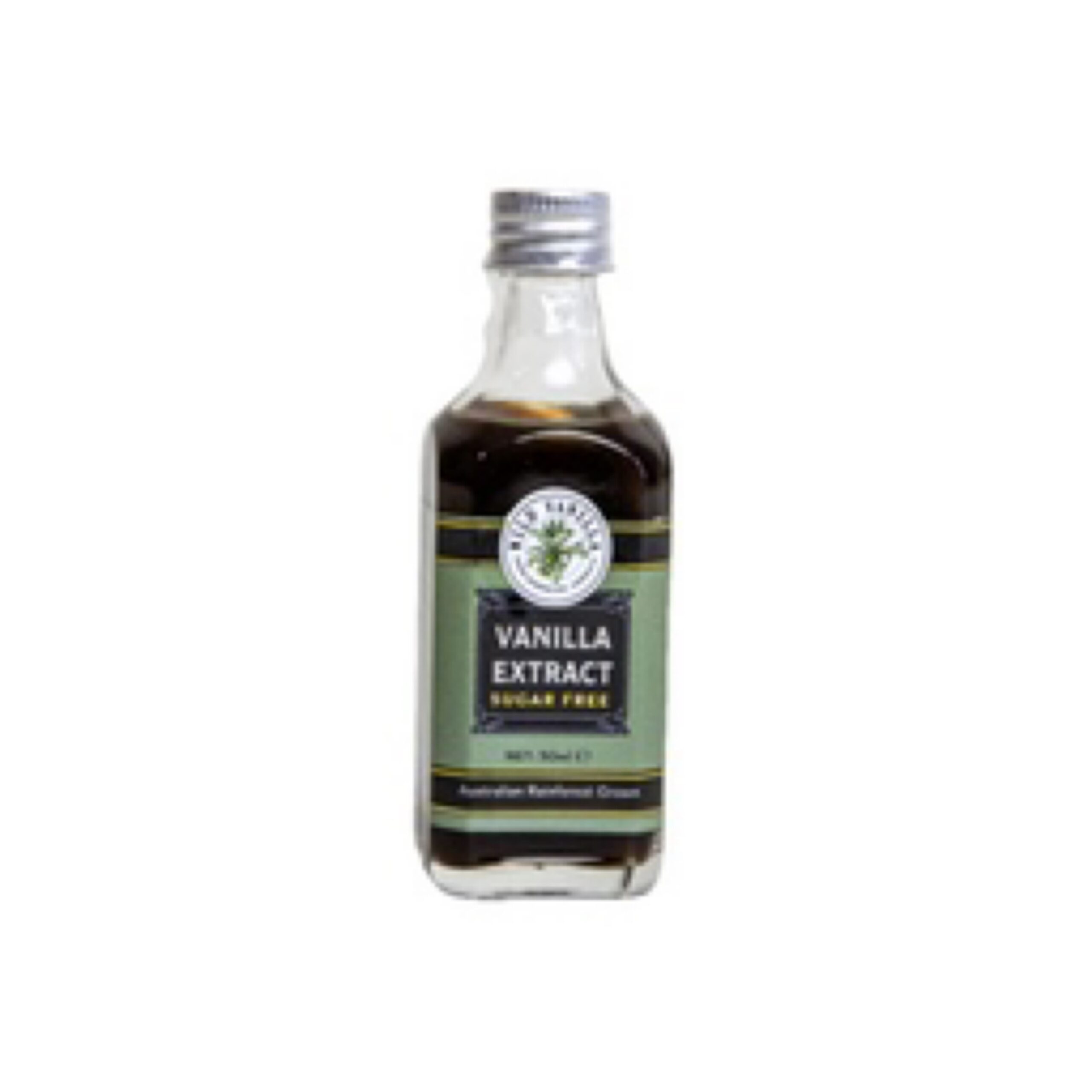 Vanilla Extract Sugar Free 50mls Australian Rainforst Grown