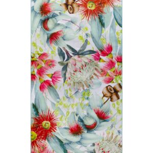 Sundust - Eco-Friendly Native Botanic Beach Towel Australian Made & Owned Artwork By Stephanie Bream