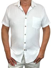 Jimmy Stuart - White Maldives S/S Shirt