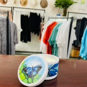 Foggy Dew Candle Co Beatrice FNQ Travel Tin Made On The Atherton Tableland FNQ