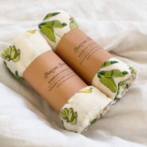Banana Swaddle | Bamboo & Cotton Blend