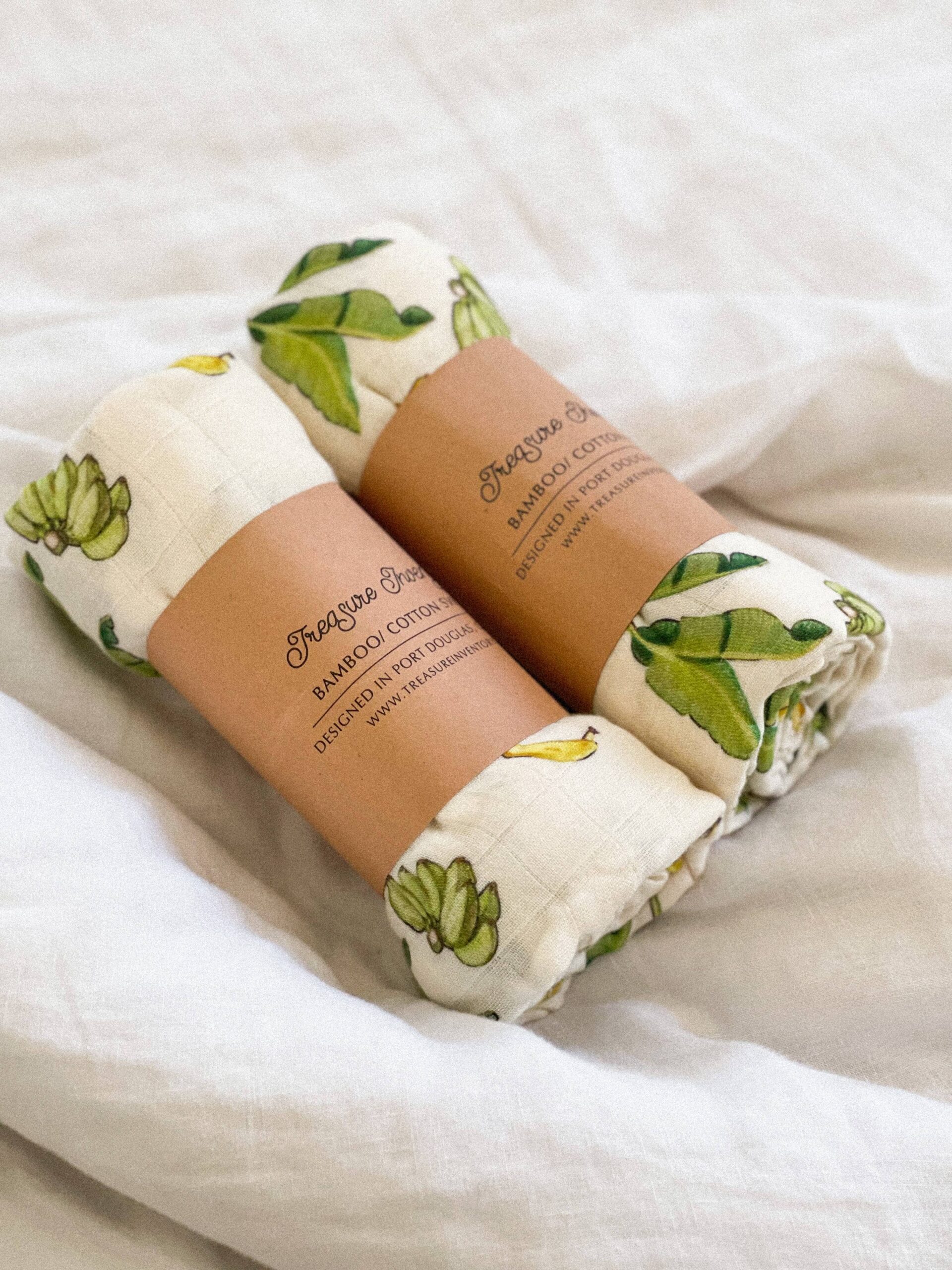 Banana Swaddle | Bamboo & Cotton Blend