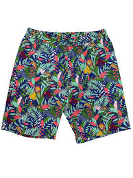 Jimmy Stuart Safari Abstract Short