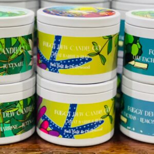 Foggy Dew Candle Co - Great Barrier Reef - Sea Salt & Driftwood Travel Tin