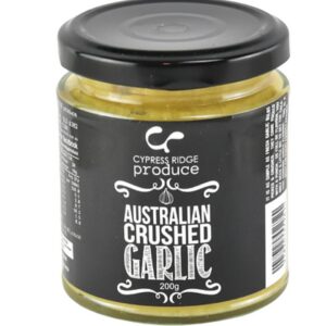 Cypress Ridge Produce - Australian Crushed Garlic 200g