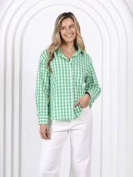 Monaco Jeans - Ralph Green Checked Shirt