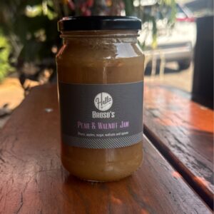 Broso's Condiments - Pear & Walnut Jam 375g
