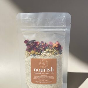 Magnesium Bath Salts - Nourish: 75g