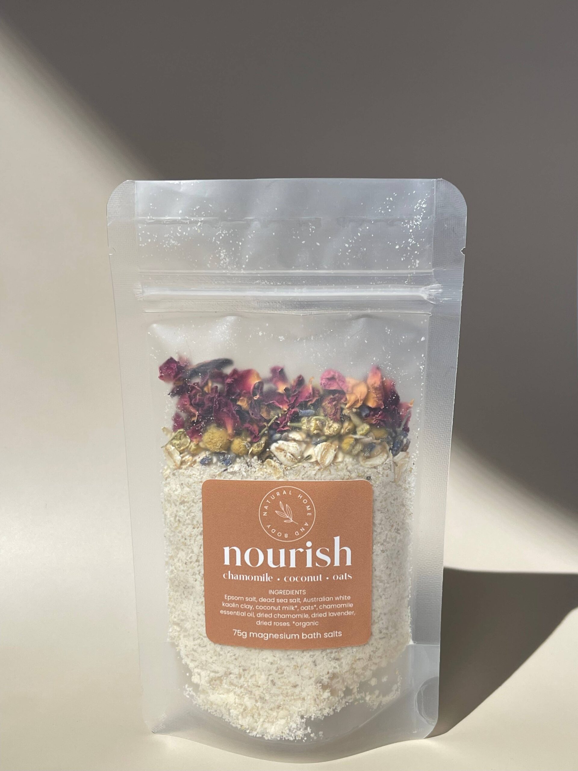Magnesium Bath Salts - Nourish: 75g