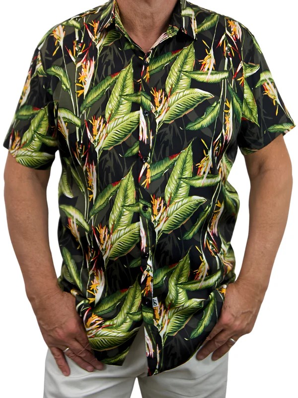 Jimmy Stuart - Garden Isle Floral Cotton S/S Shirt