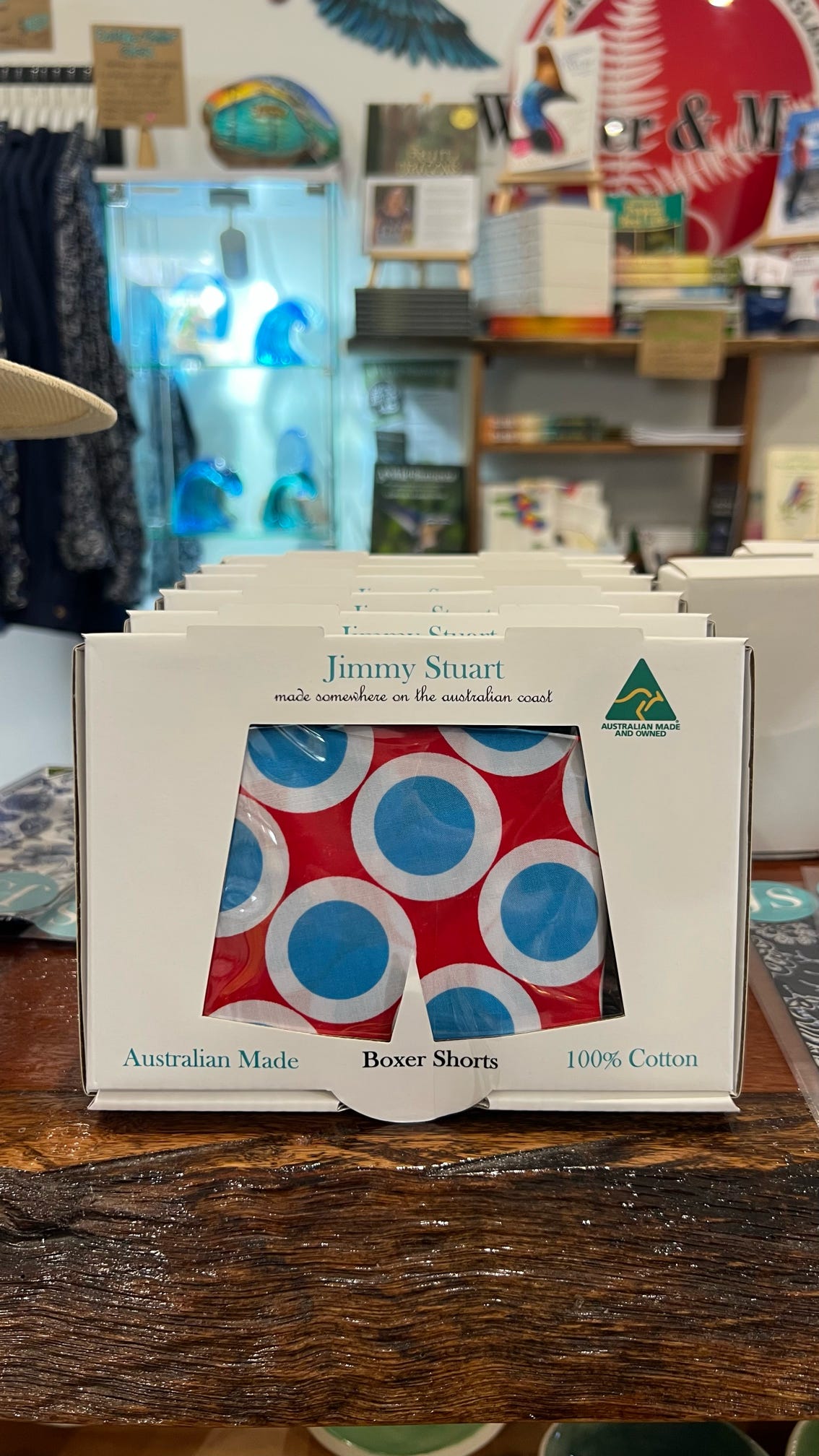 Jimmy Stuart - Circus Abstract Cotton Boxer Short