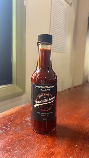 Greedy Goat Homestead - Sweet BBQ.