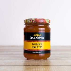Bakarindi Bush Foods - Pawpaw And Ginger Jam 250g