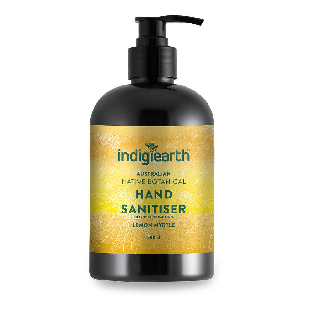 Indigiearth - Lemon Myrtle Hand Sanitiser 500mL