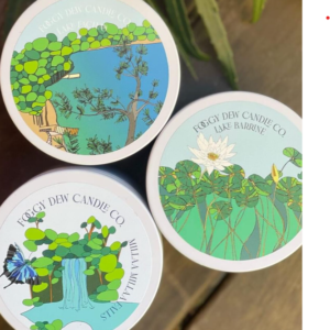 Foggy Dew Candle Co - Lake Barrine - Japanese Honeysuckle Travel Tin