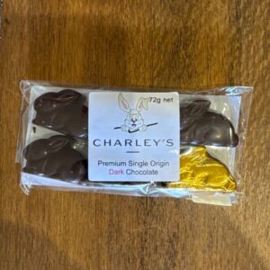 Charley's Chocolate - Bunny Pack Premium Plain Dark Chocolate