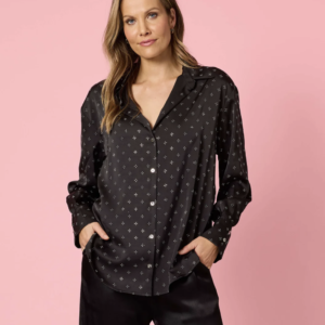 Hammock & Vine - Glimmer Shirt - Black