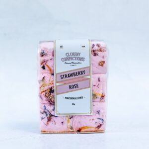 Cloudy Confections - Strawberry Rose Marshmallows