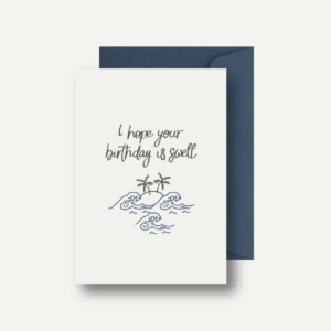 Treasure Inventory - Swell Birthday Card