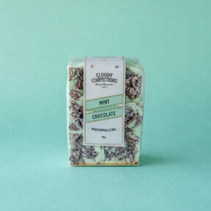 Cloudy Confections - Mint Chocolate Marshmallows
