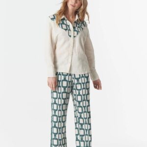 cloth+paper+scissors - Cowgirl Shirt Contrast Yoke – Clotted Cream